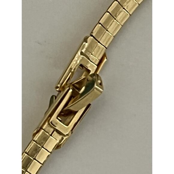 Vtg Signed Roman Green Pendant & Earrings & Gold Tone Necklace Cat’s Eye - Picture 5 of 10